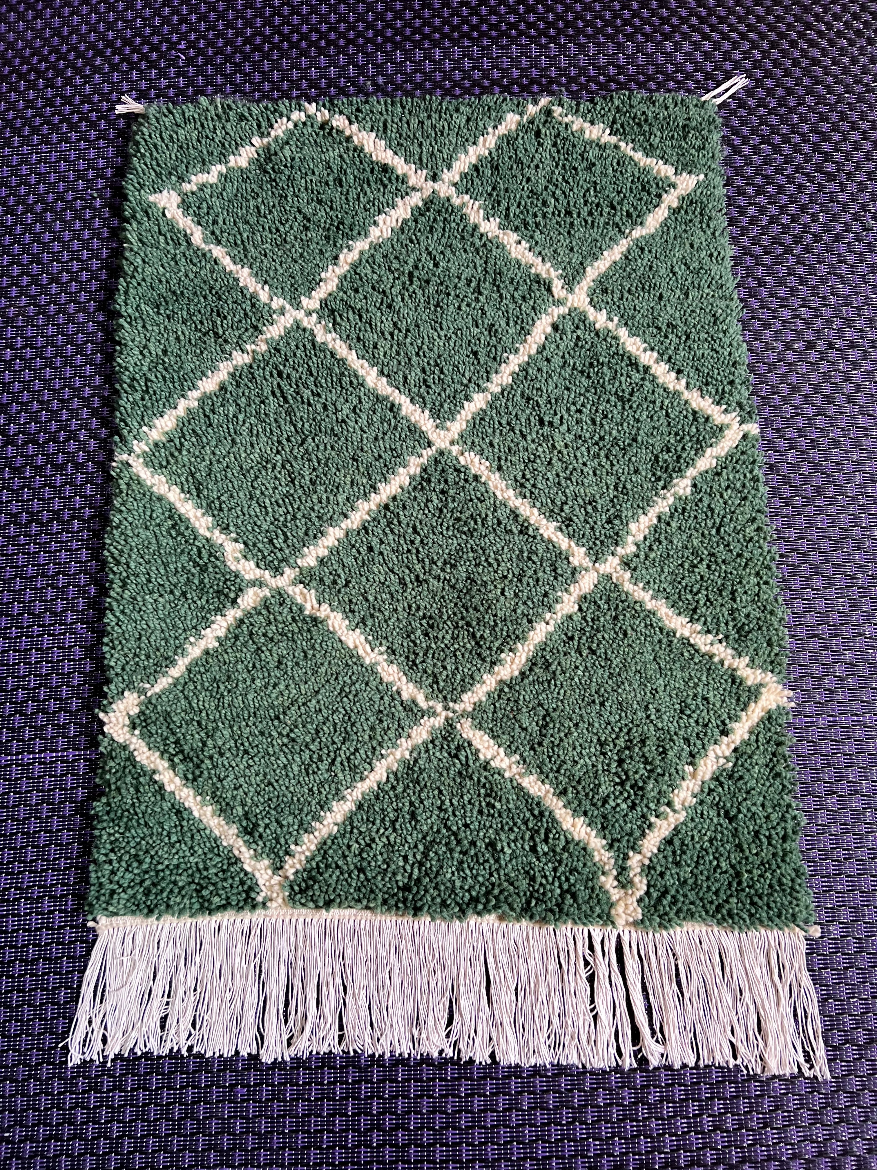 Tapis Tiwizi vert
